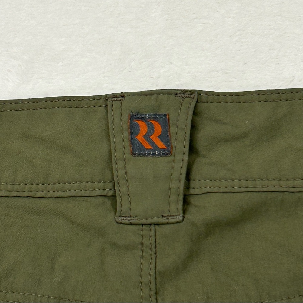 Royal Robbins Olive Green Nylon Stretch Outdoor Hiking Shorts Men’s Size 32w 10L - Picture 5 of 7